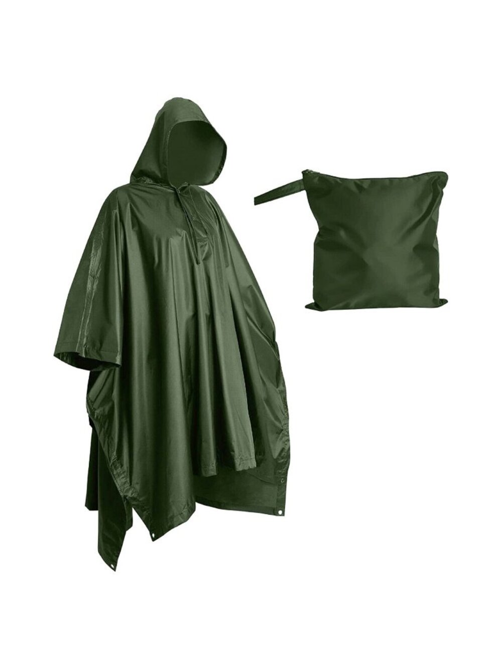 Heavy Duty Rain Poncho Backpacking Waterproof Lightweight Adults Unisex